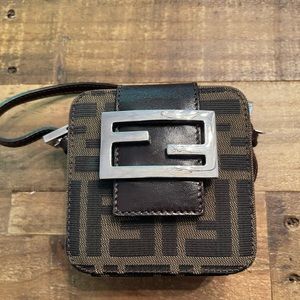 Fendi Vintage Mini Zucca Box Bag